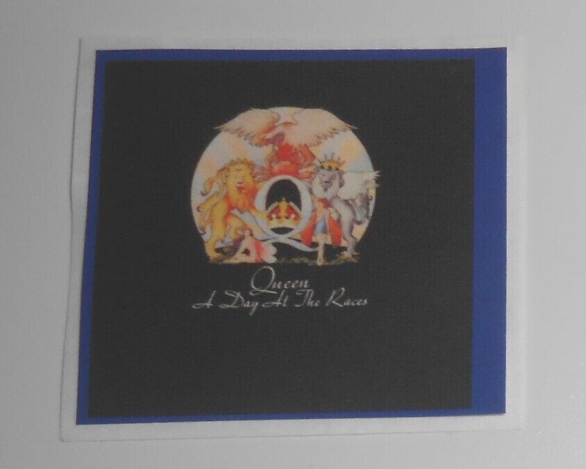 Queen A Day at the Races Small Sticker (square) 1.5×1.5 Freddie Mercury