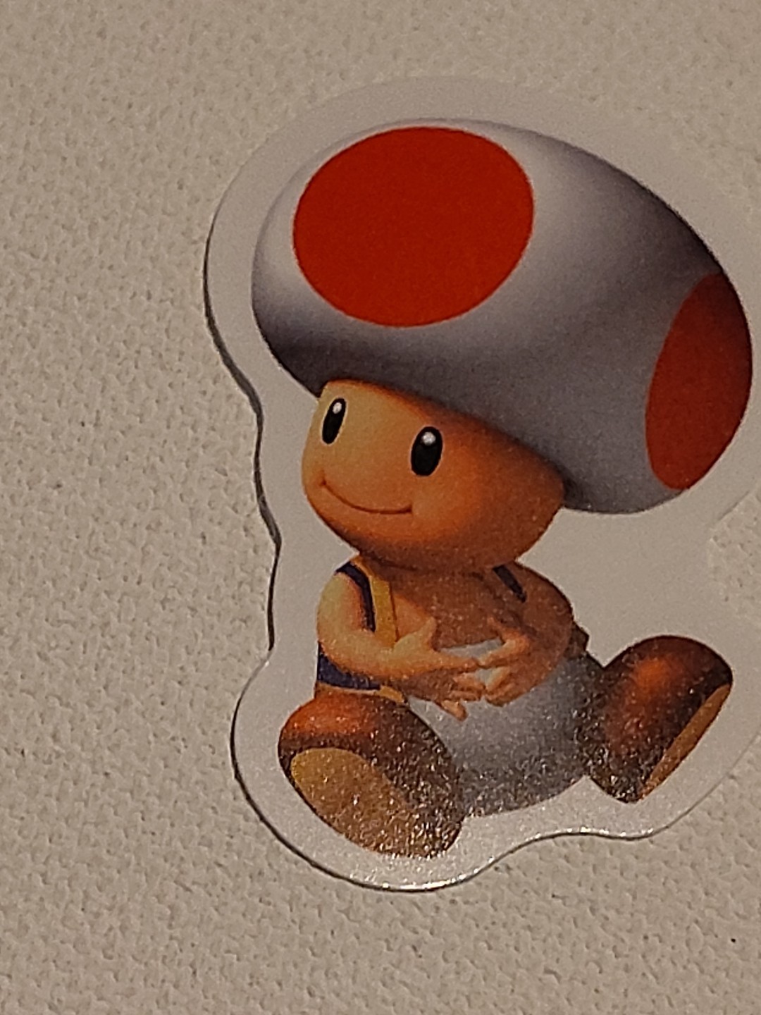 Toad, Super Mario, Nintendo, Fun Adorable Glossy Vinyl sticker, Decal 1.75"