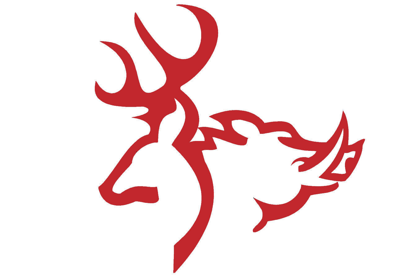 Deer Hog Hunting Fishing Outdoors Vinyl Decal Car Truck Sticker Cup