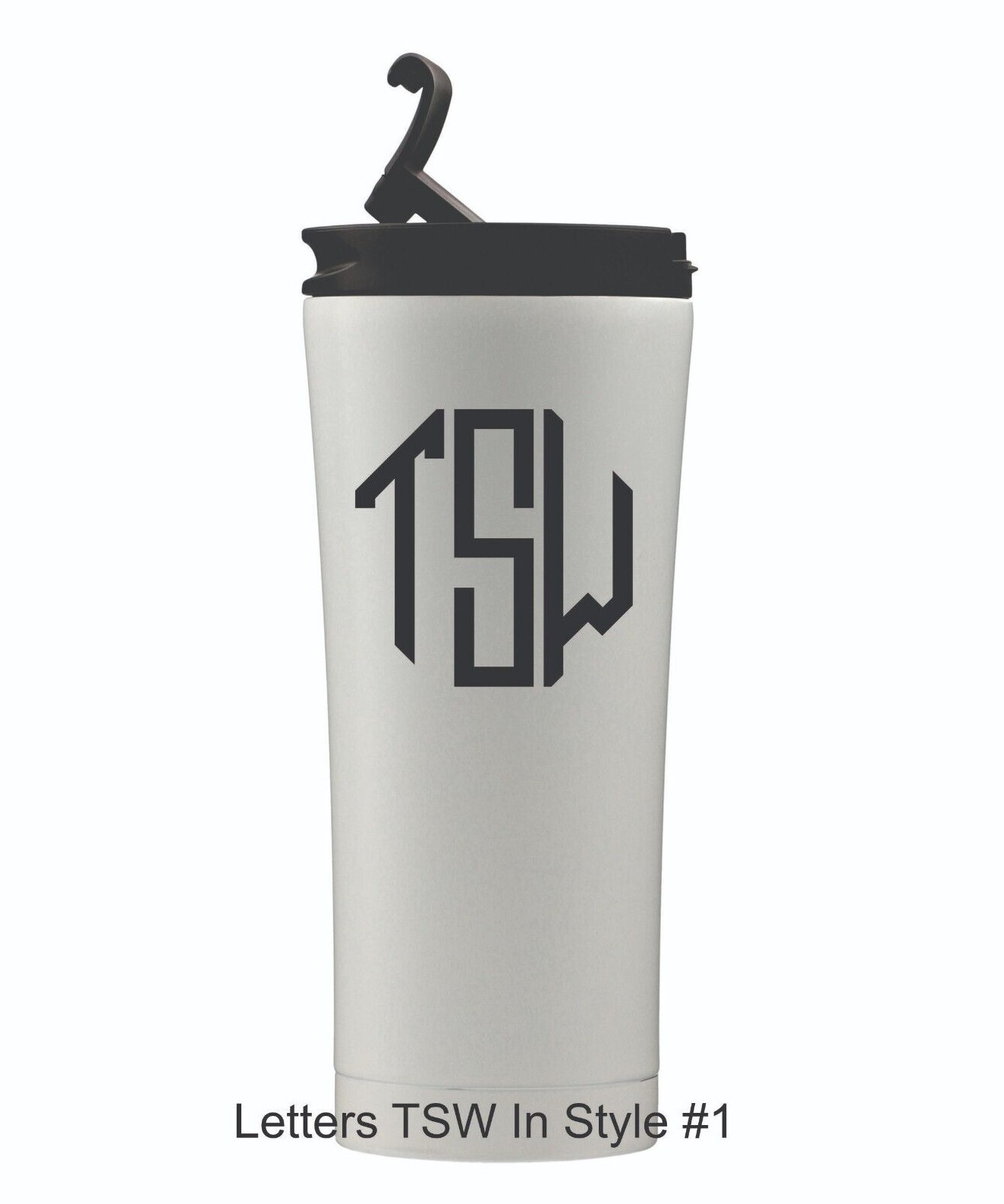 Custom Monogram Vinyl Decals Transfer Stickers 2 Styles *31 Colors Lots Of Sizes