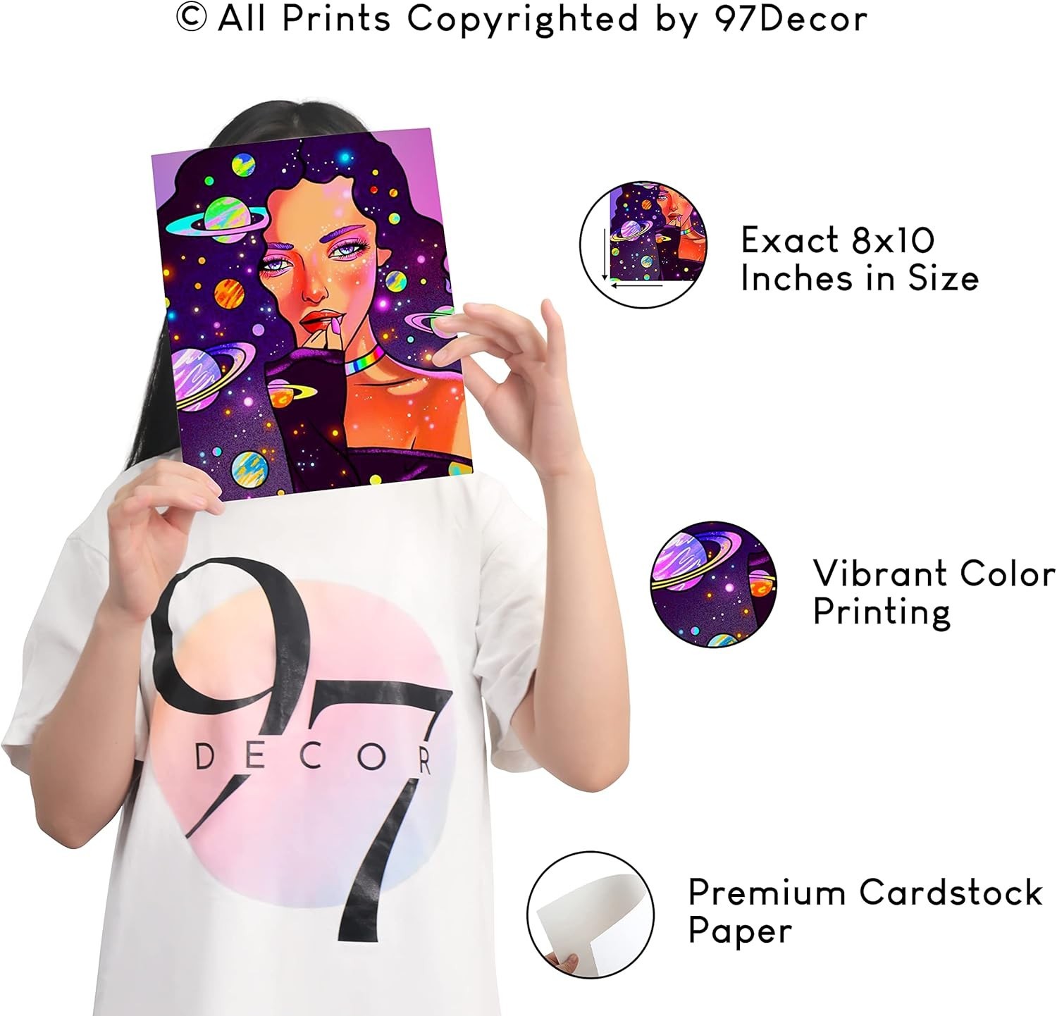 Vibrant Y2K Decor Collection – Unframed Hot Pink Posters for Teens, 12-Piece Set