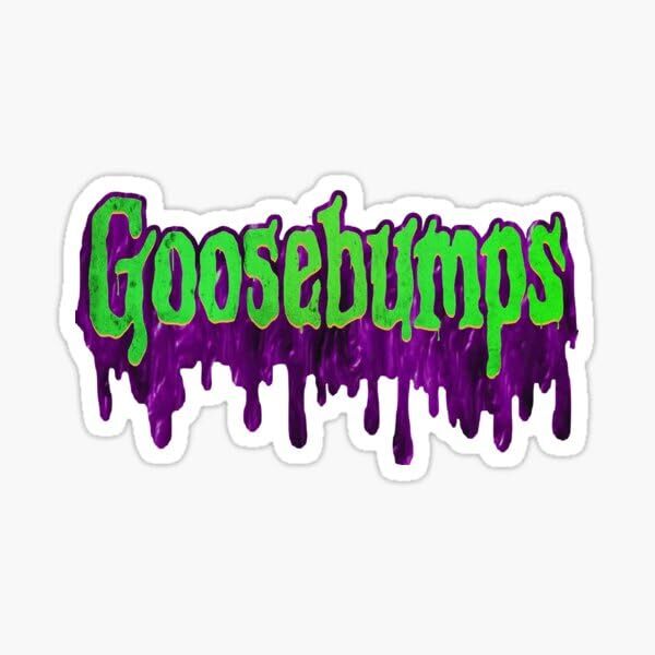 Nostalgic Classic Horror Children Book Series Goose Bumps Vinyl Decal Sticker