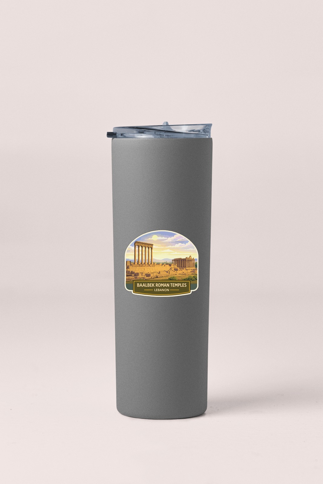 Baalbek Roman Temples Lebanon Sticker Decal Vinyl Die-Cut World Heritage Sites