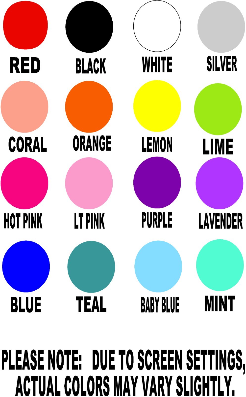 Vinyl Car Decal 36"x5" Choose Color & Font Custom Windshield Sticker