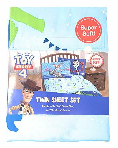 Toy Story 4 Twin Sheet Set Blue