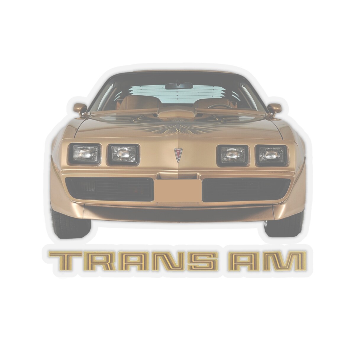 1979 1980 1981 Firebird TRANS AM Kiss-Cut Stickers