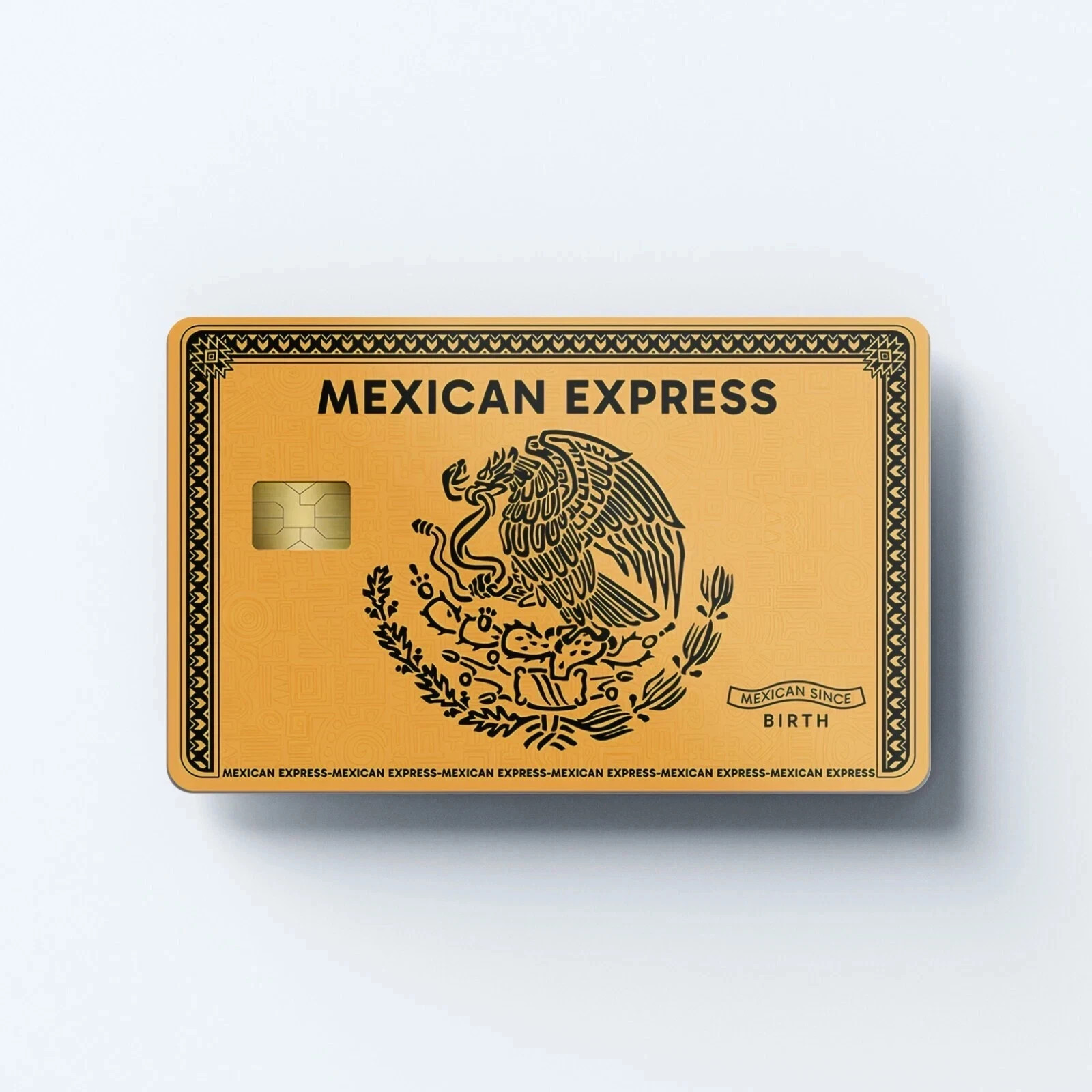 Mexican Express Combo 6-Pack Credit Card Sticker Skin Vinyl Card Cover Pack of 6