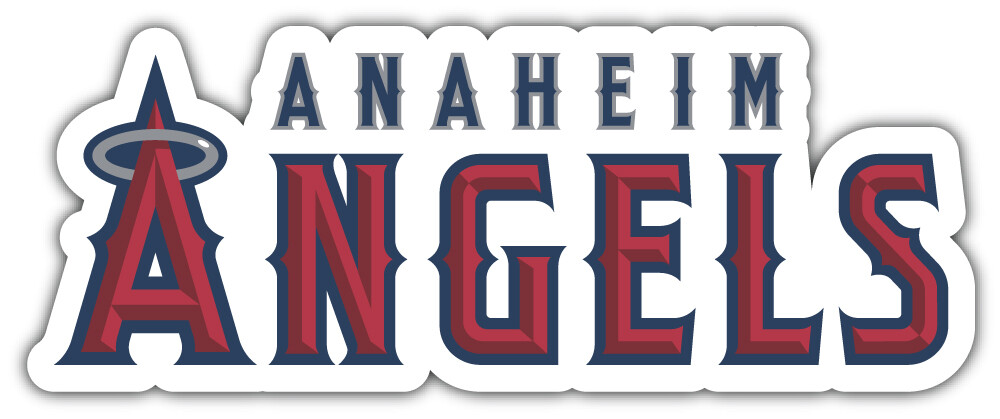 Anaheim Angels MLB Baseball Car Bumper Sticker Decal "SIZES" ID:5
