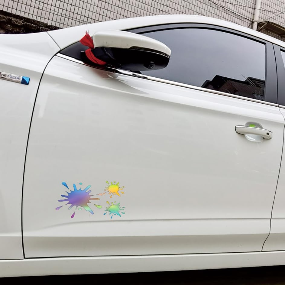 Mire Mud Pattern Car Vinyl Decal Sticker for Auto Body Side Decorations 5.90" x