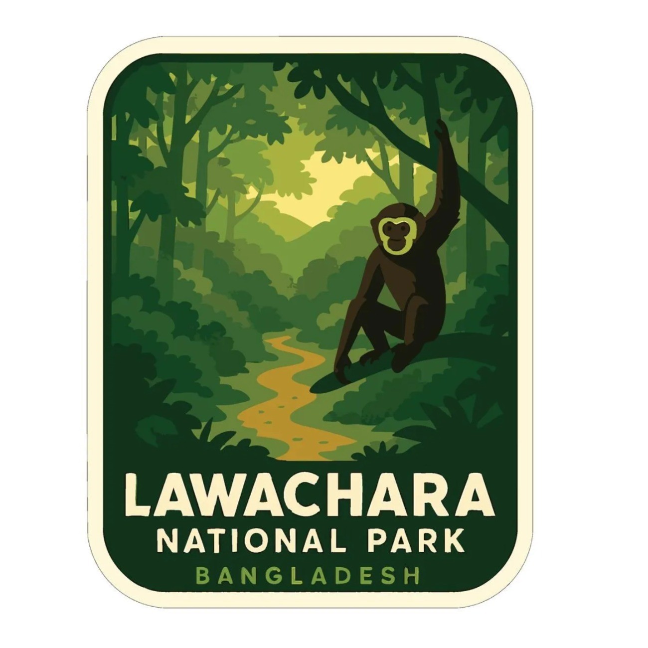 Lawachara Bangladesh Iron On Heat Transfer Vinyl HTV World National Parks