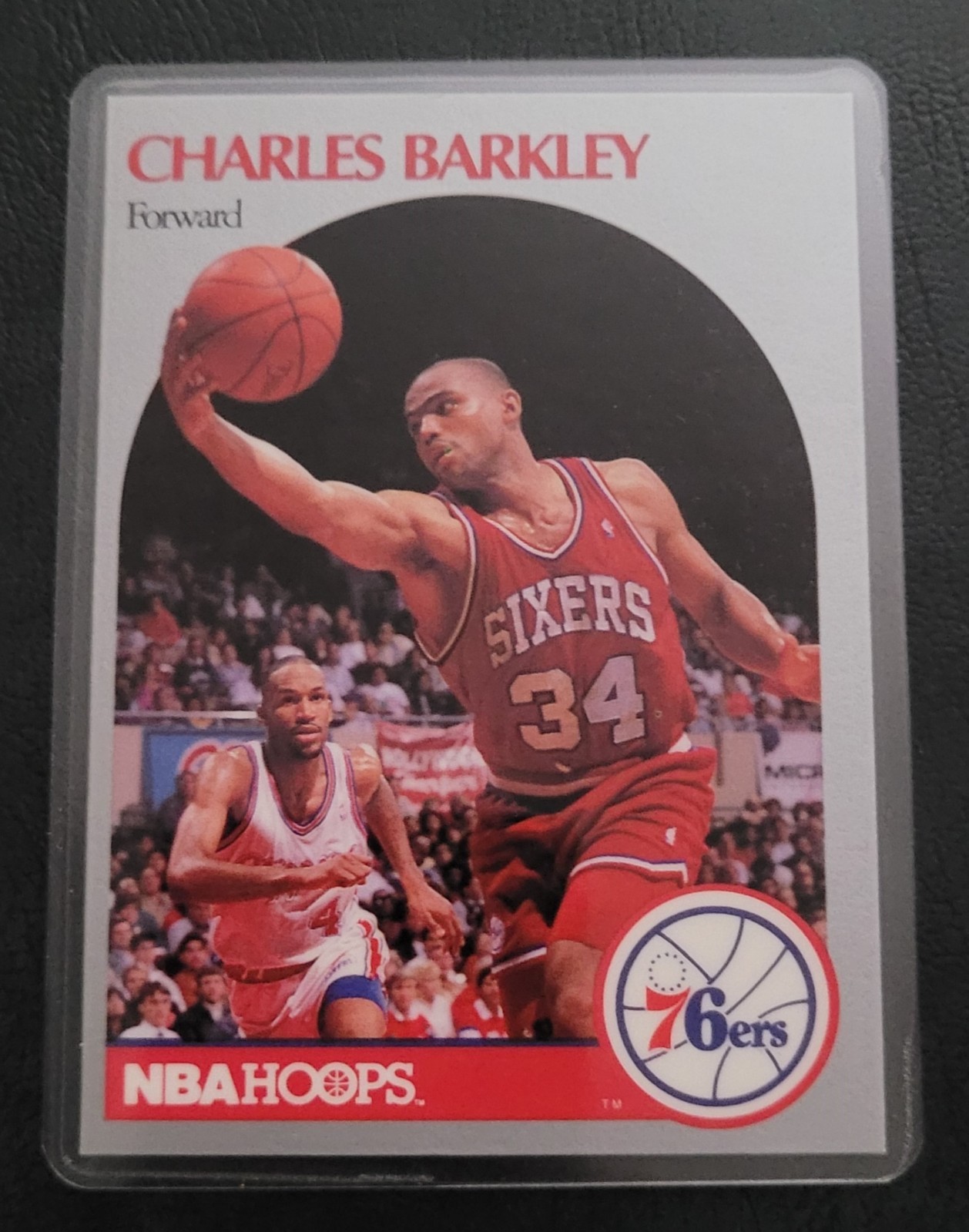 Charles Barkley Basketball Card HOF Fridge/Locker/Cabinet Laminated Magnet