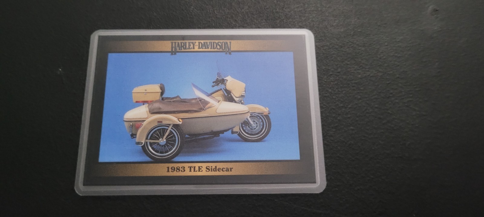 Harley Davidson Fridge/Locker/Cabinet Laminated Collectible Card Magnets VTG