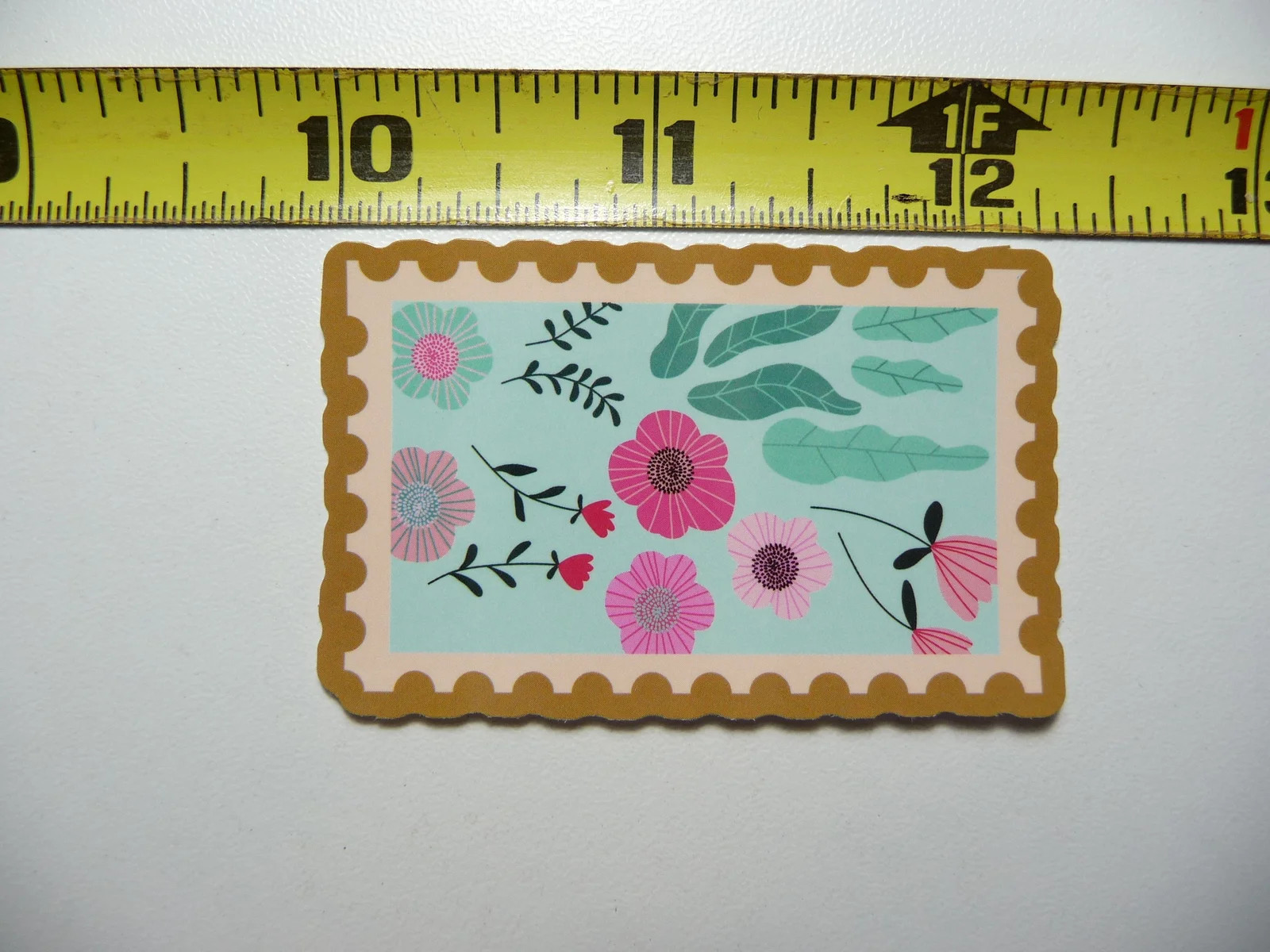 VARIOUS WILDFLOWERS WILD FLOWER LEAVES SMALL STICKER DECAL ART SCRAPBOOKING