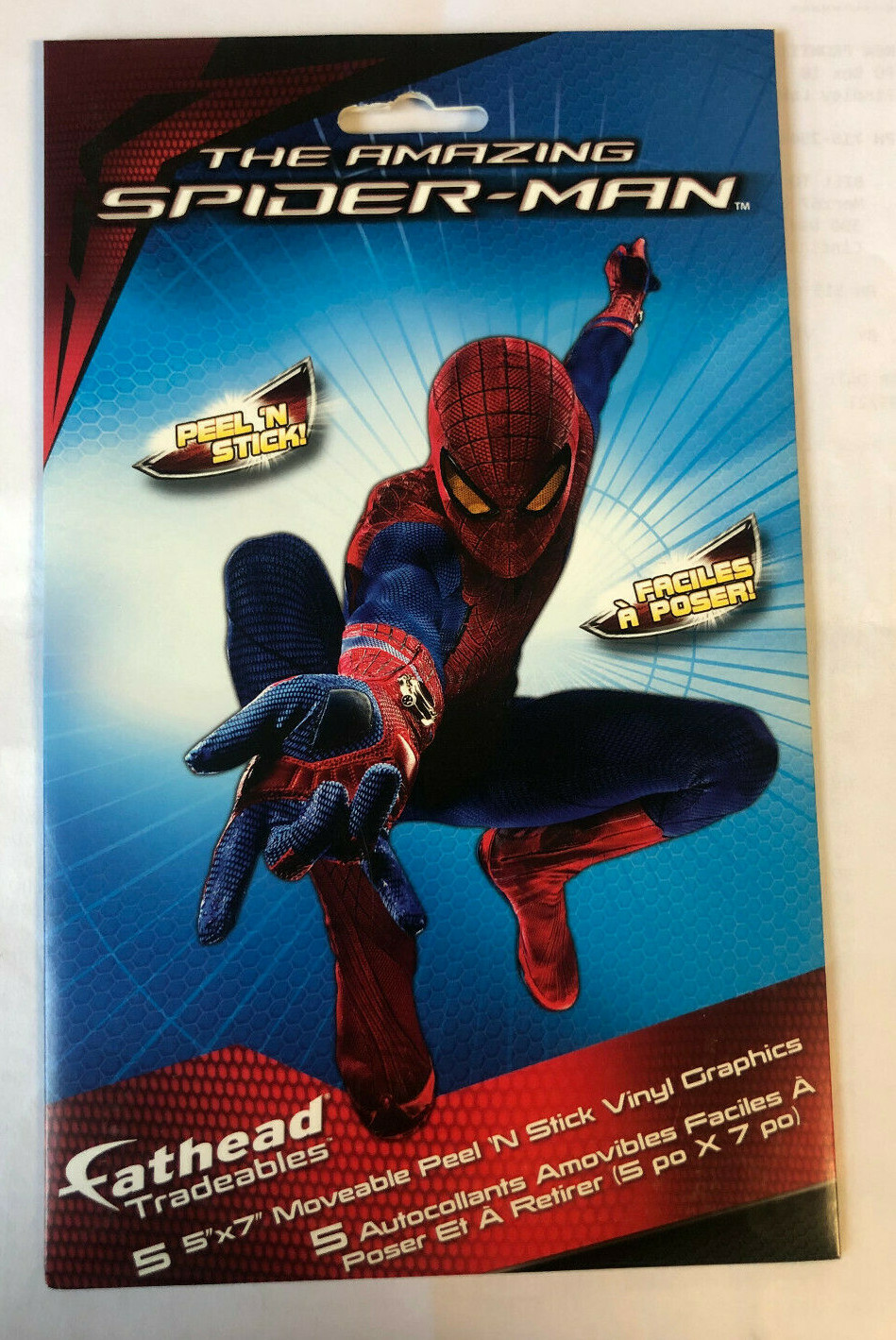 The Amazing Spider man FAT HEAD stickers 5×7 inch