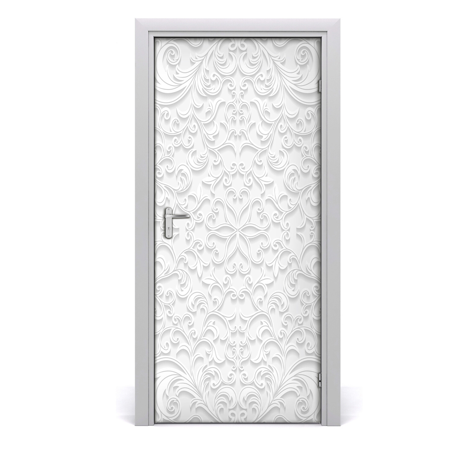 Self adhesive Door Wall wrap removable Peel & Stick Decal ornaments