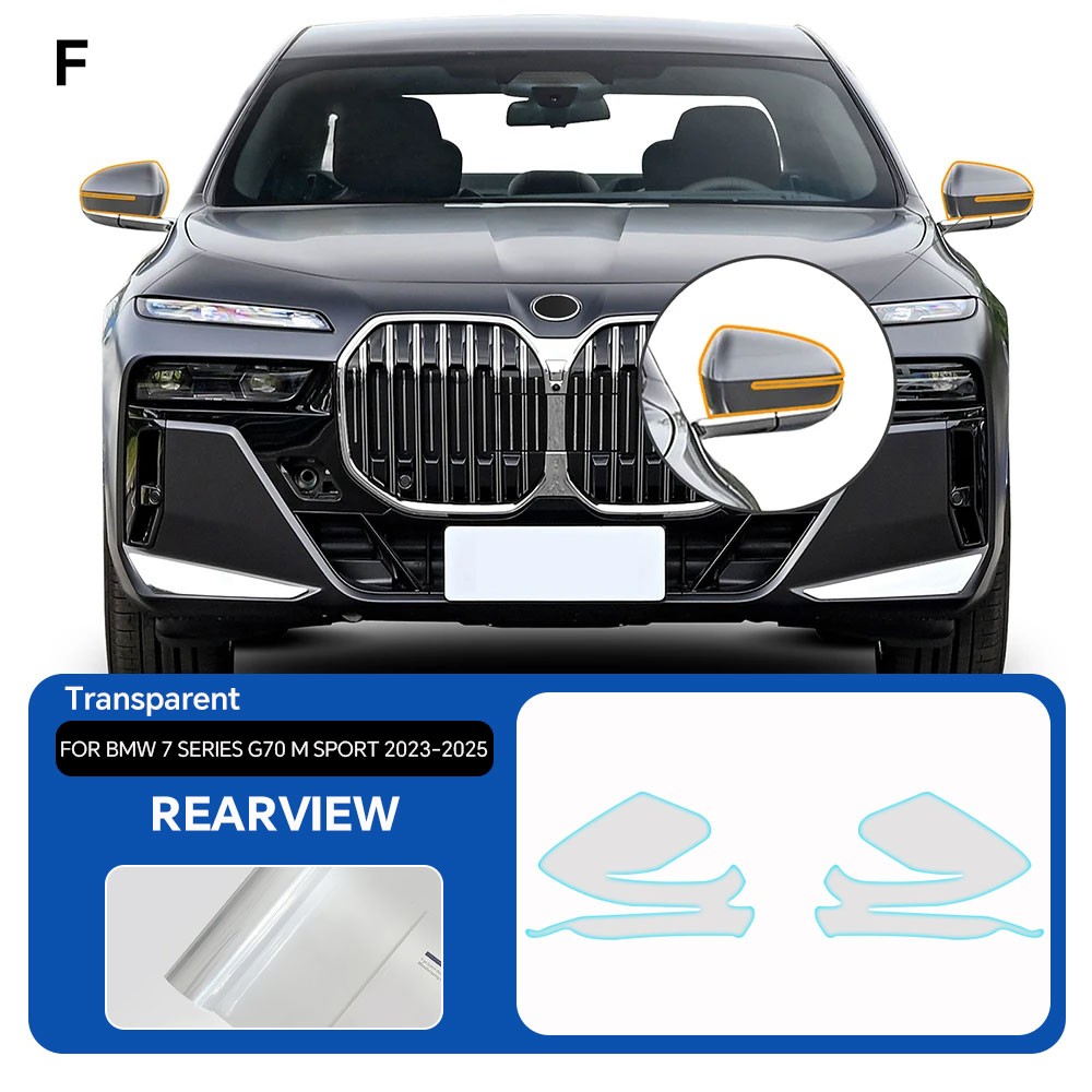 Full Car For BMW 7 Series G70 M Sport 2023-2024 Precut Paint Protection Film PPF
