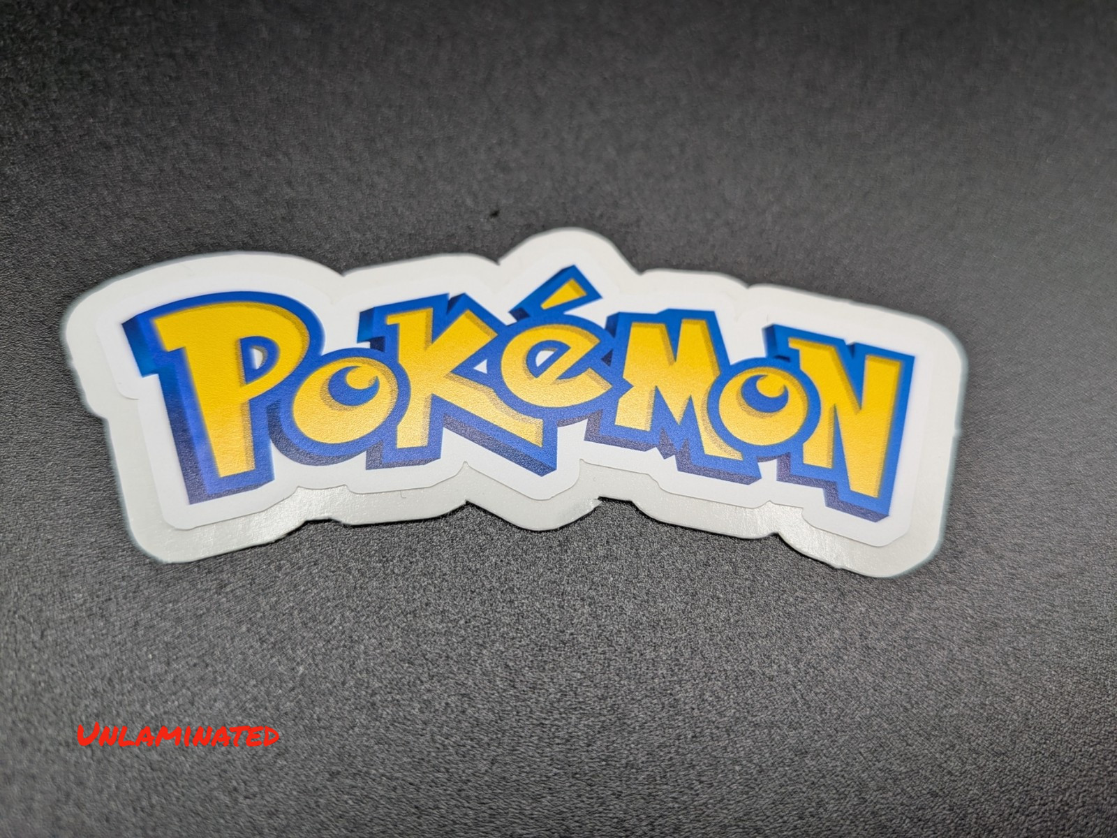 Vinyl Pokemon Sticker – Waterproof, UV-Resistant, Durable – Custom Sizes Availab