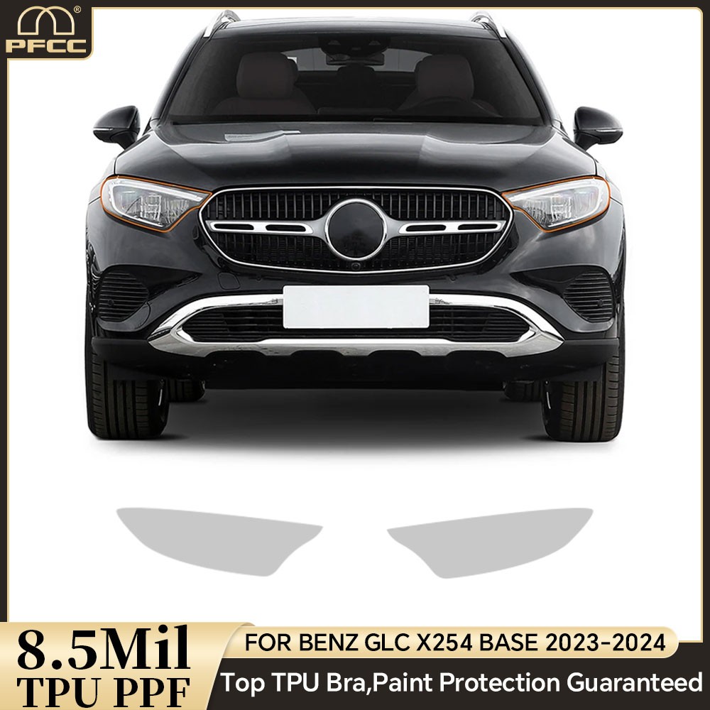 Full Car For Benz GLC X254 Base 2023-2024 Precut Paint Protection Gloss Film PPF