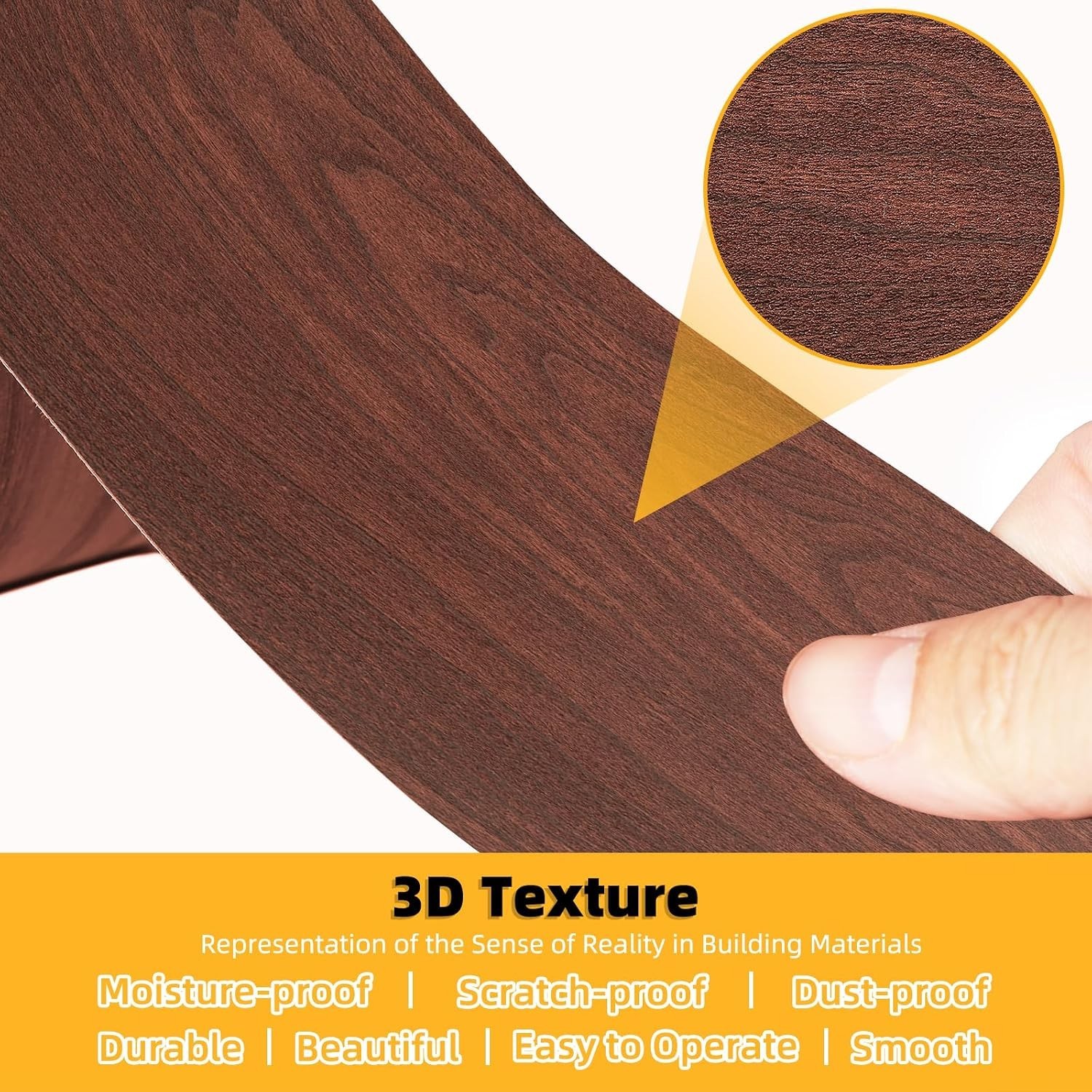 Cherry Wood Grain Repair Tape – Self Adhesive, 2.4"x100ft