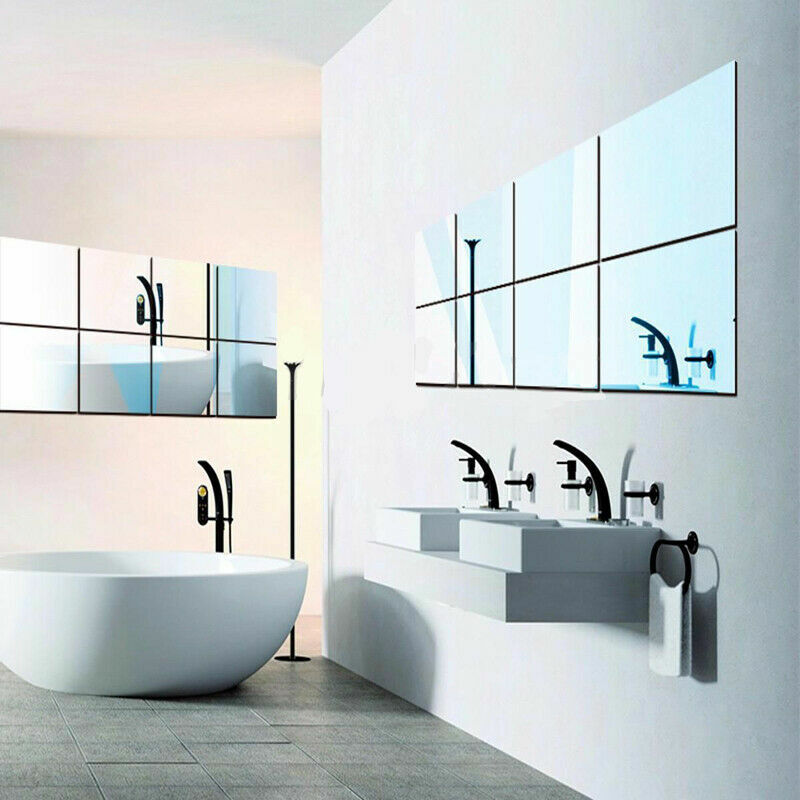 Multi Sizes Clear Mirror Acrylic plate Plastic Sheet Safety 3mm thickness panel