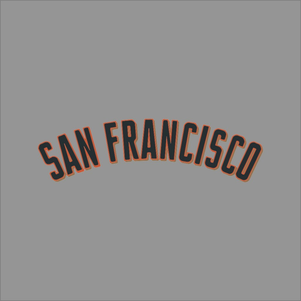 San Francisco Giants #5 MLB Team Pro Sports Vinyl Sticker Decal Car Window Wall