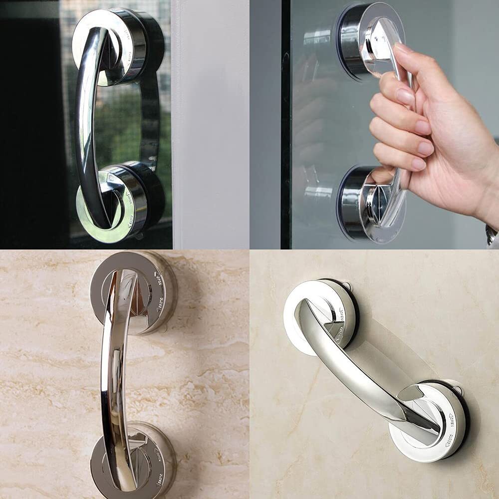 Glass Door and Window Handles Bathroom Sliding Doors cabinets wardrobes Sucti…