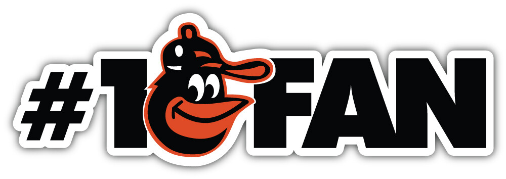 Baltimore Orioles MLB Baseball Sport Logo Car Bumper Sticker Decal "SIZES"