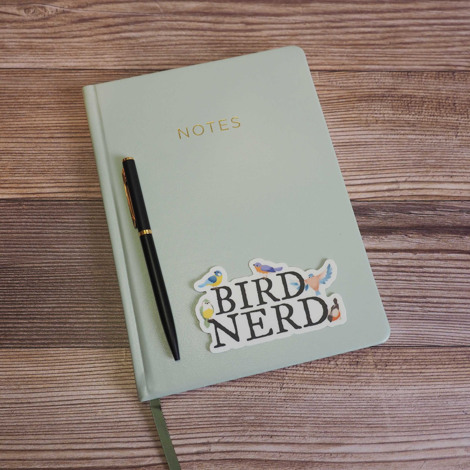 Bird Nerd Birding Sticker – Cute Birdwatcher Gift