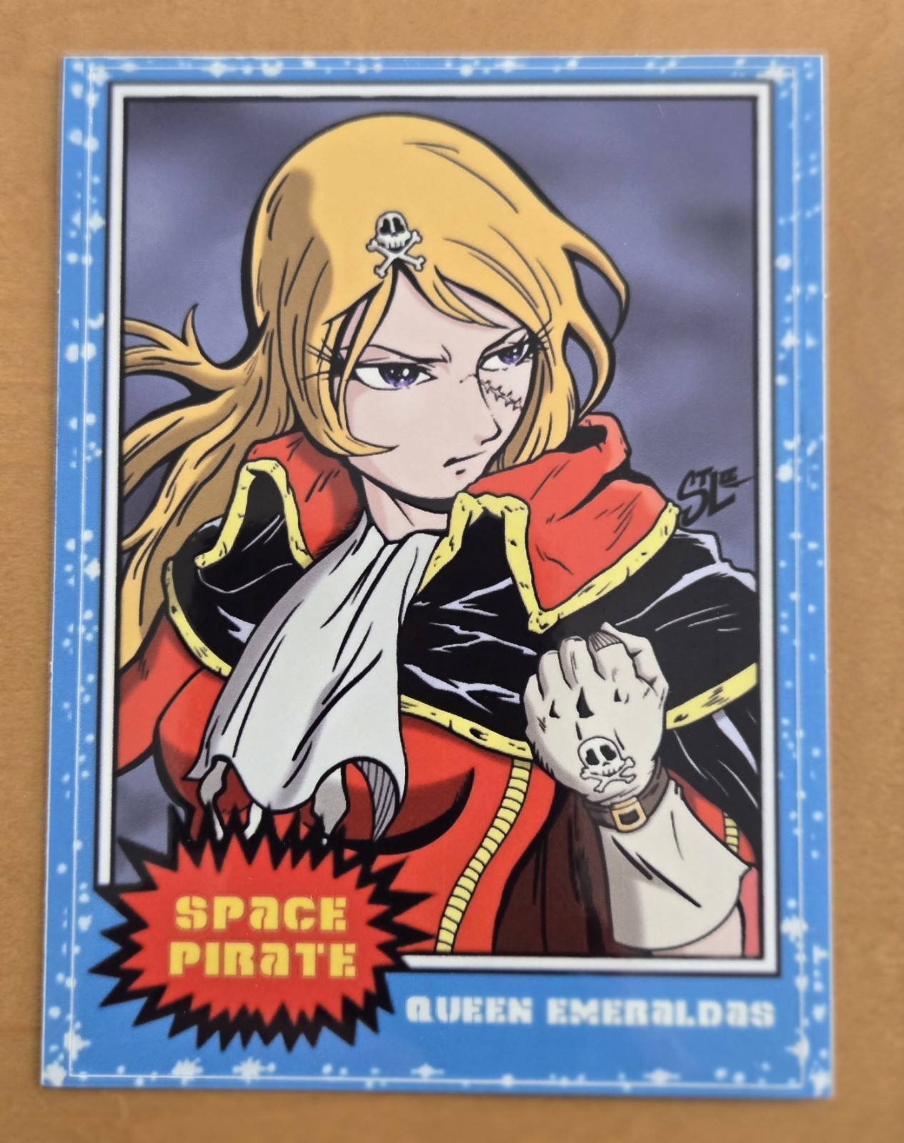 Space Pirate Queen Emeraldas Galaxy Express 999 3×4 Inch Vinyl Glossy Sticker