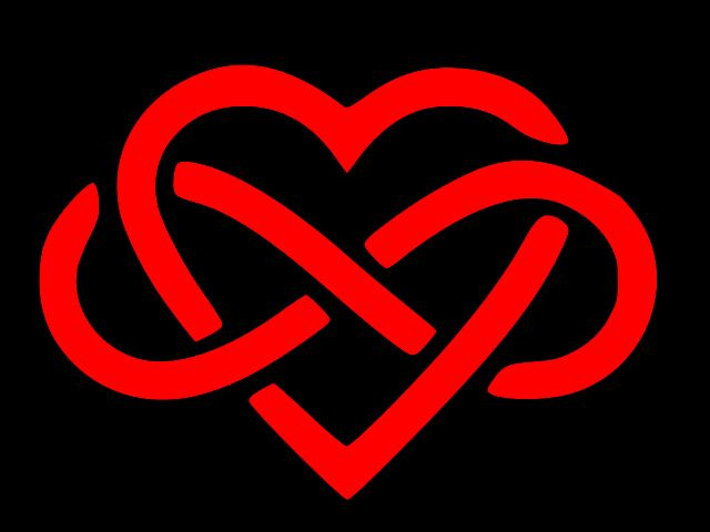 HEART INFINITY SYMBOL Vinyl Decal Car Wall Window Sticker CHOOSE SIZE COLOR