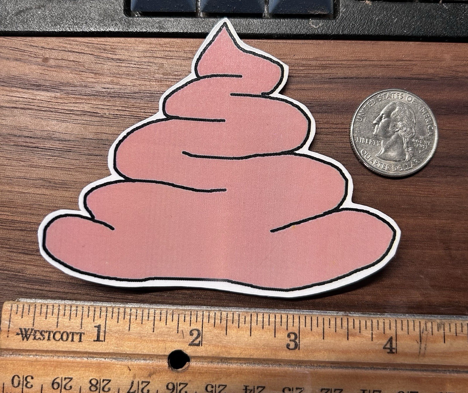 Poo Sticker- Glossy Vinyl