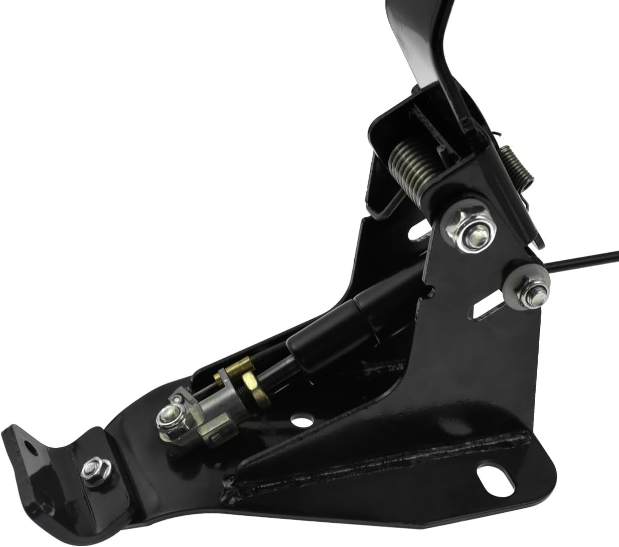 Motorcycle Adjustable Rider Backrest with Pad Foldable Driver Backrest Fit for H