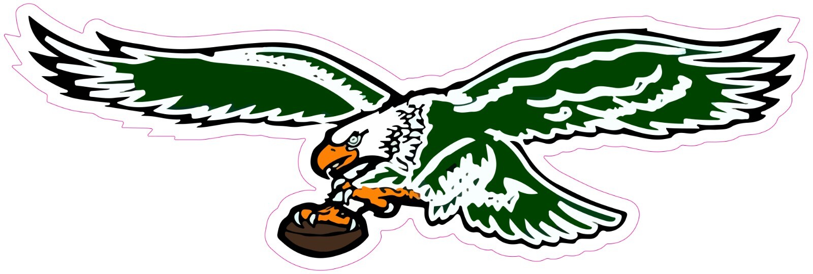 Philadelphia Eagles Football Vinyl Decal Sticker Car Truck Bumper Tumbler Mug