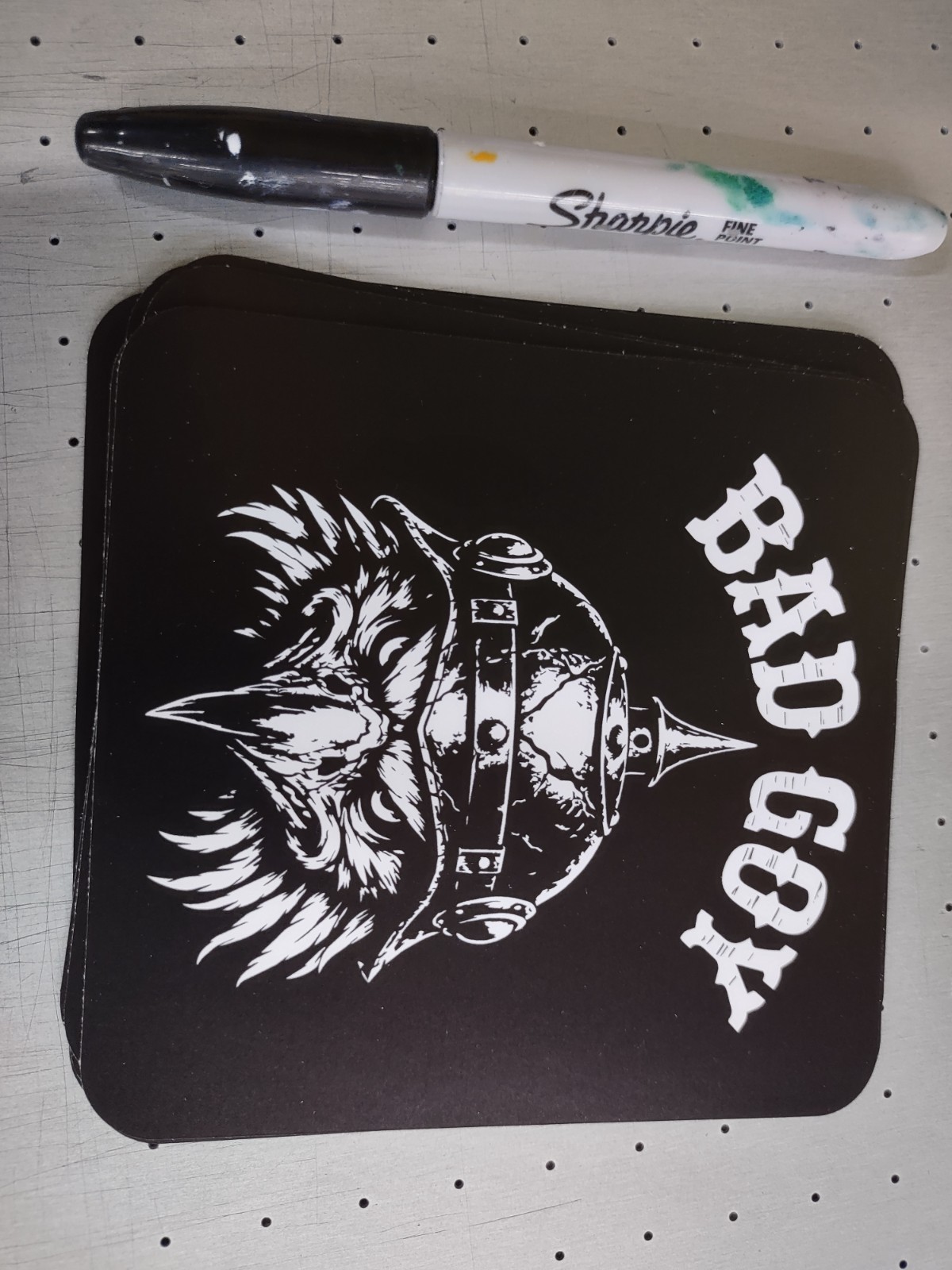 BAD GOY Assorted Stickers – Wolf, Skull, Bear, Eagle