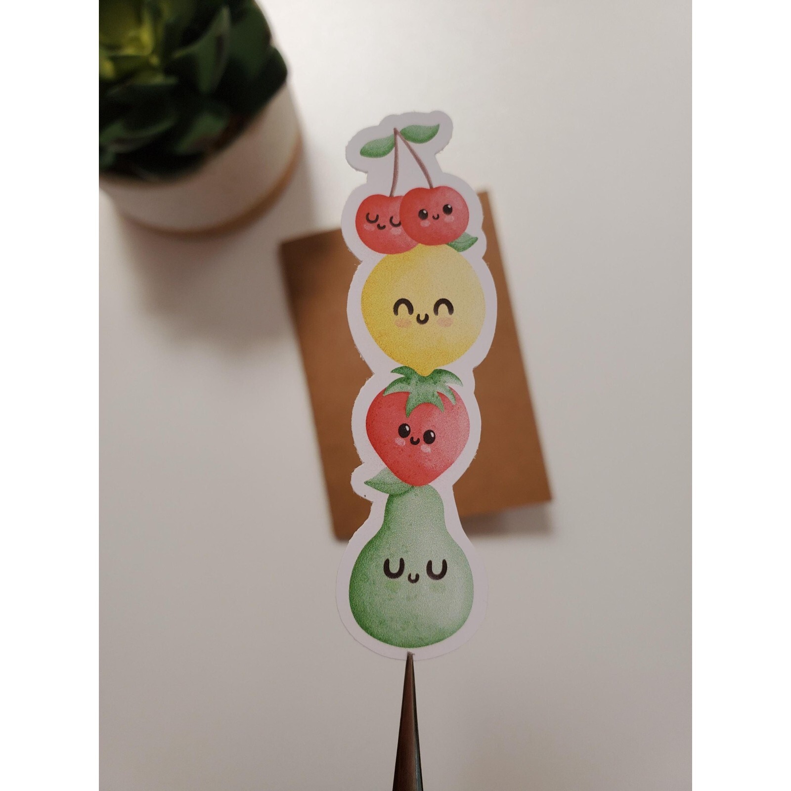 Fruit Vinyl Sticker for Journals, Laptops, Planners, Phones | Glossy Vinyl