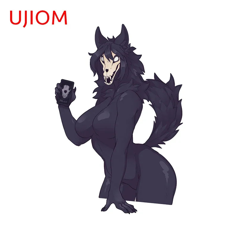 UJIOM for Mal0 Furry Waifu Anime Wall Stickers Waterproof Decals Living Room