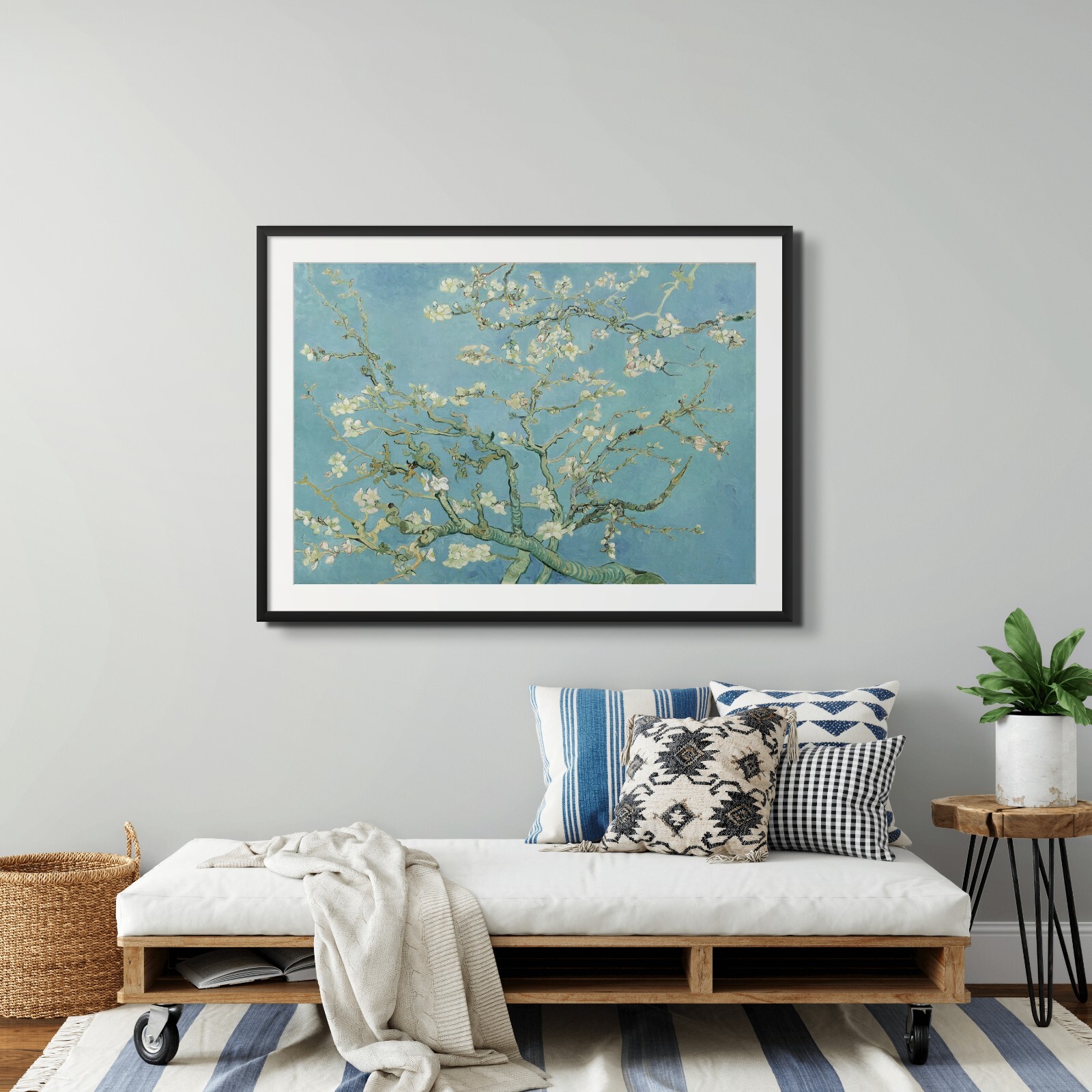 Van Gogh Almond Blossoms wall art, poster picture, poster Impressionist Flower