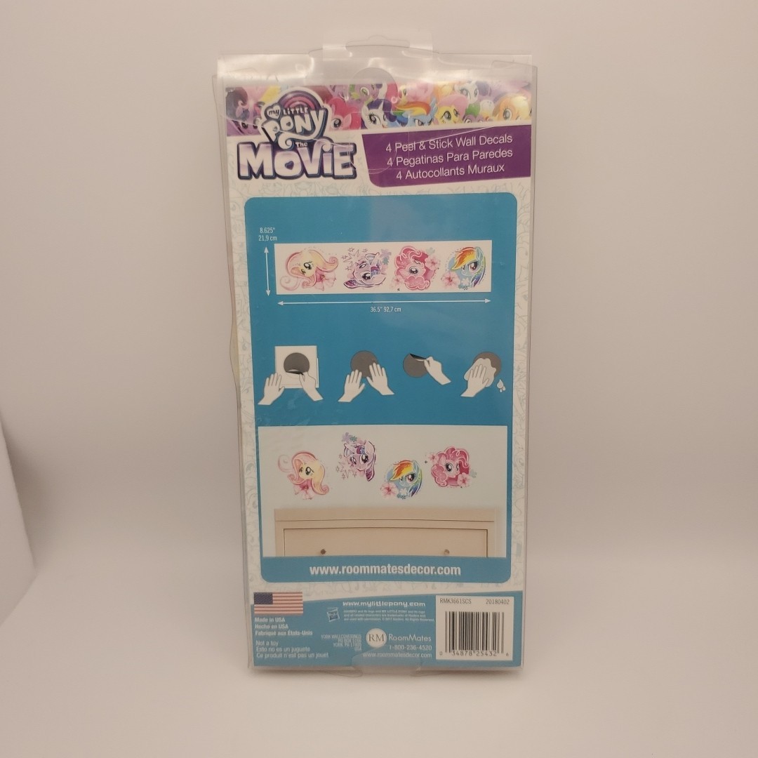 My Little Pony The Movie Wall Decal 2017