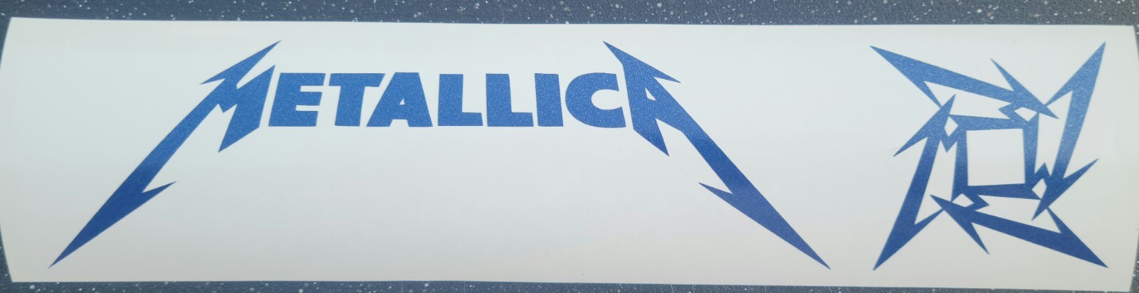 Metallica Vinyl Decal Windows Cars Trucks Laptops Lockers Yeti Boards Glass