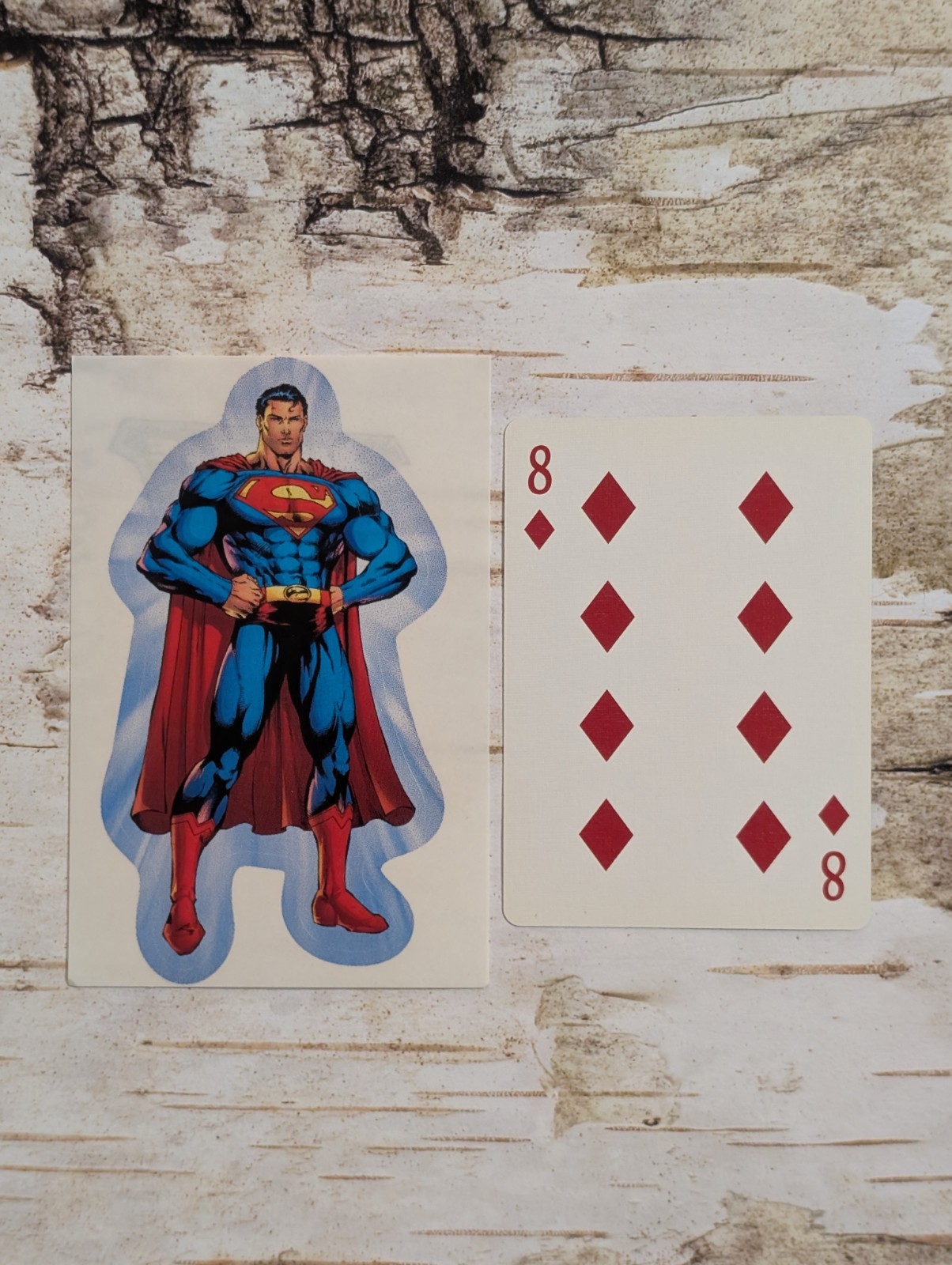 Superman Die-Cut Vending Sticker – Justice League Of America – DC Man Of Steel