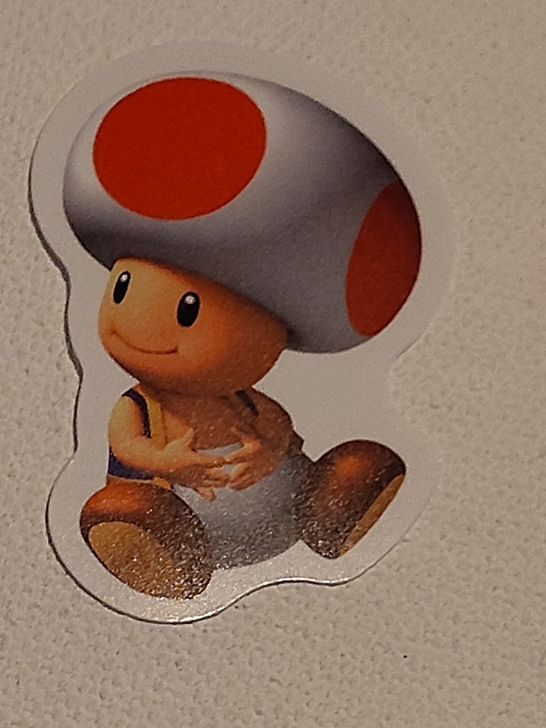 Toad, Super Mario, Nintendo, Fun Adorable Glossy Vinyl sticker, Decal 1.75"