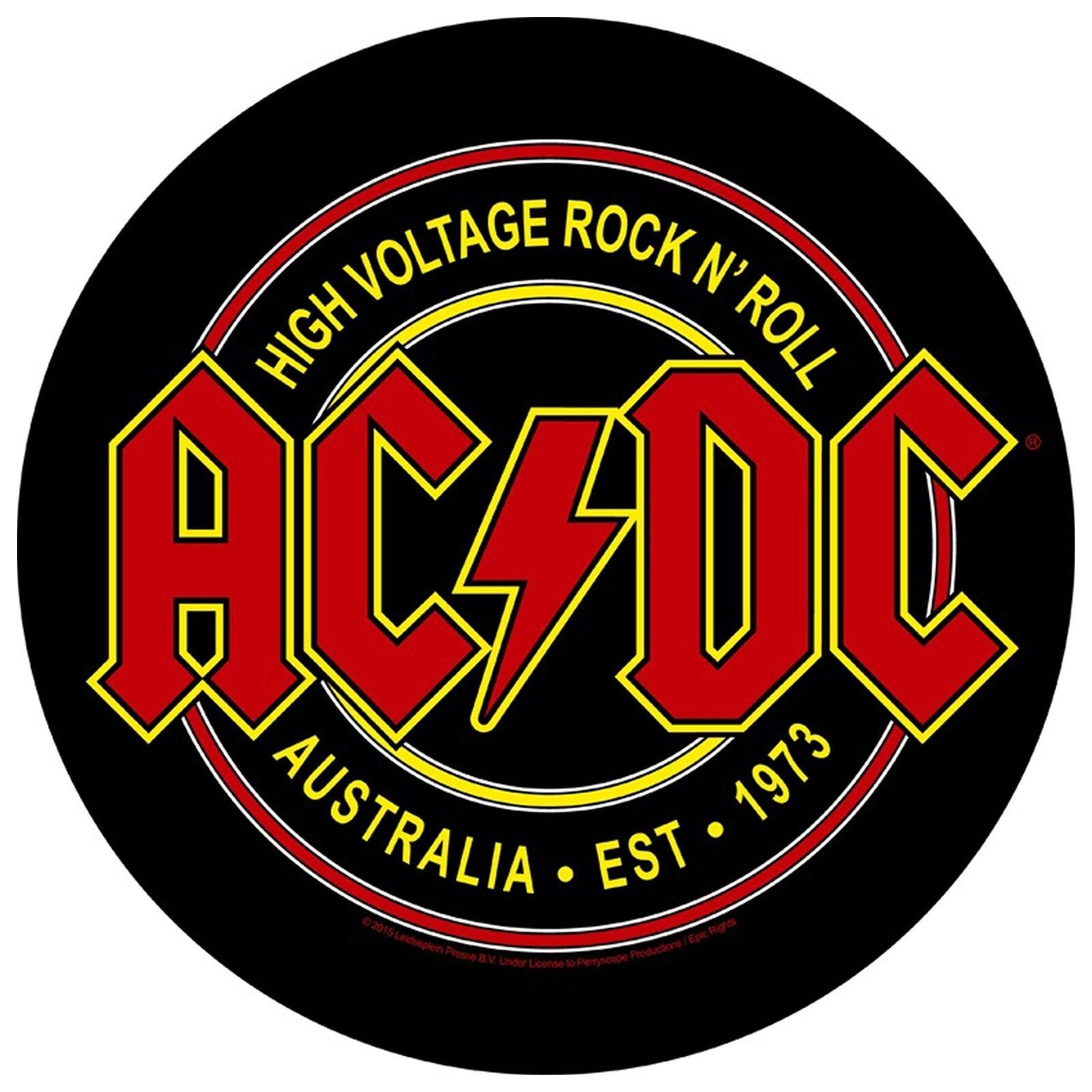 ACDC sticker weatherproof bumper vinyl decal