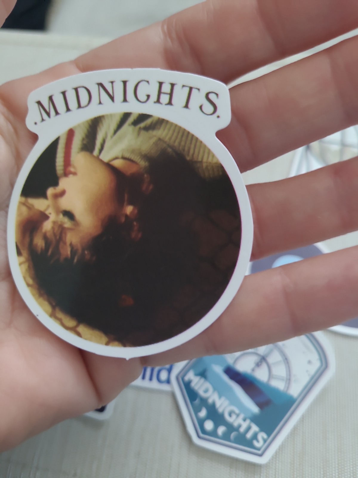 Taylor Swift vinyl sticker Set Of 8 Midnights The Eras Tour Anti-hero Clock