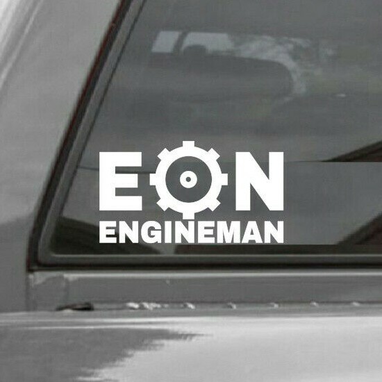 US NAVY ENGINEMAN EN Vinyl Window Decal Sticker