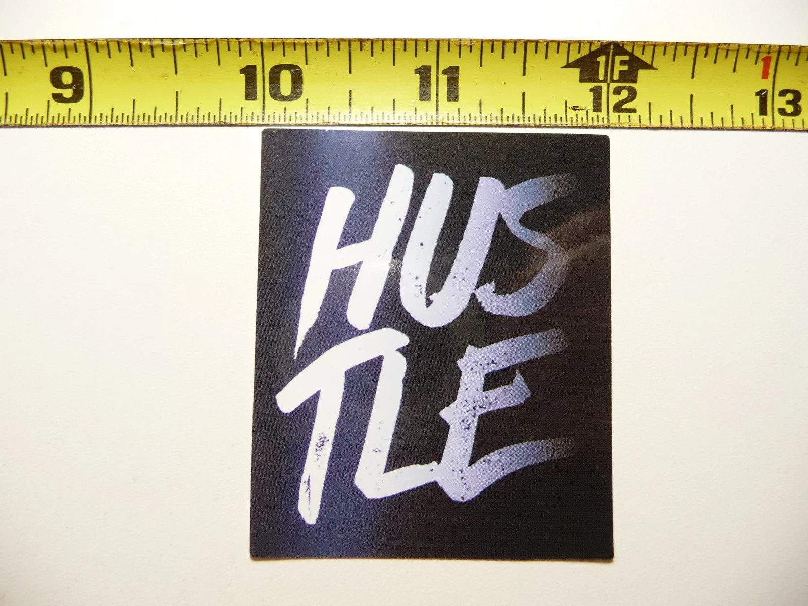 HUSTLE SMALL STICKER DECAL SCRAPBOOKING POSITIVE MOTIVATE WORDS MOTIVATIONAL