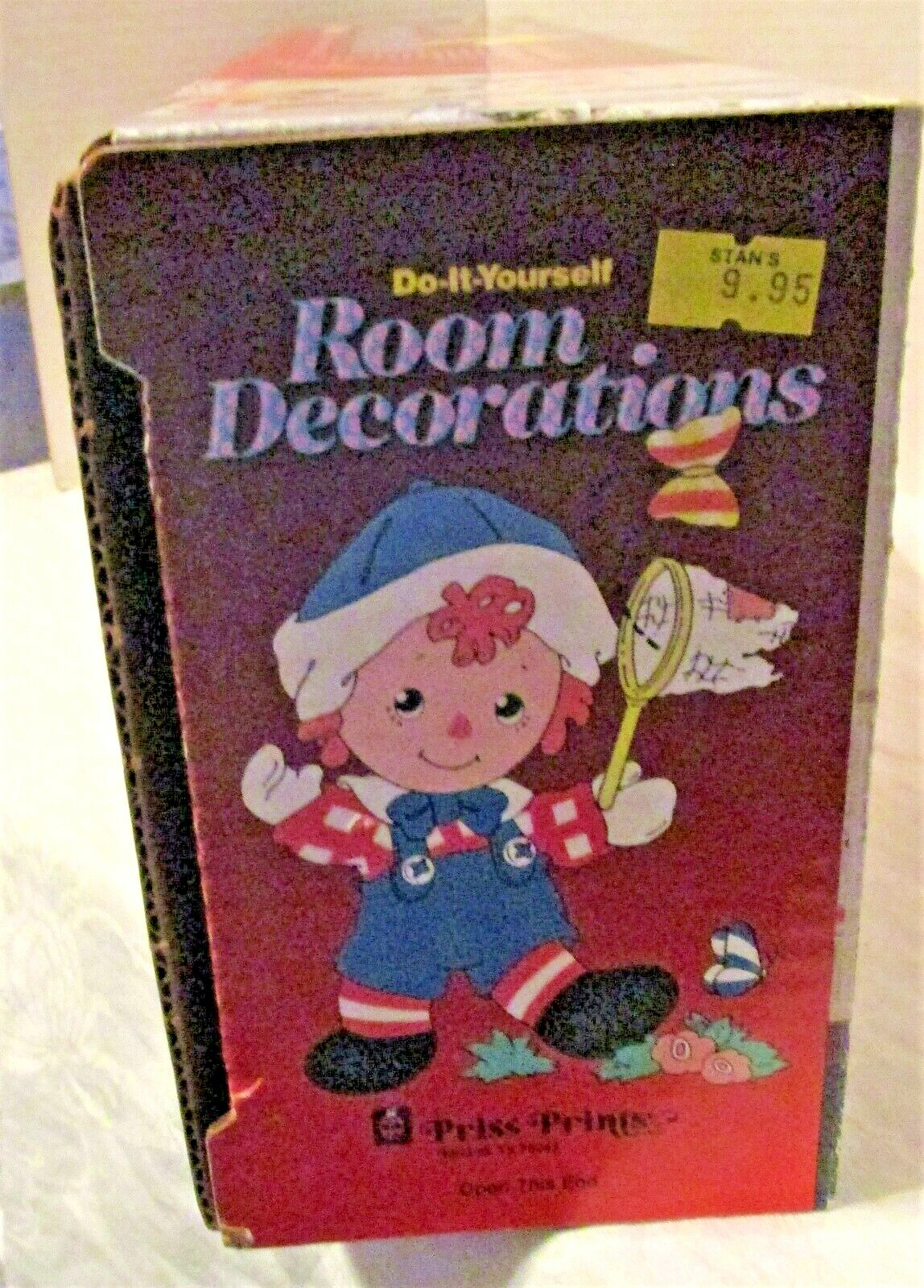 NEW Raggedy Ann & Andy Nursery Wall Stickers Decals Decor LITTLE RAGGEDYS 1991