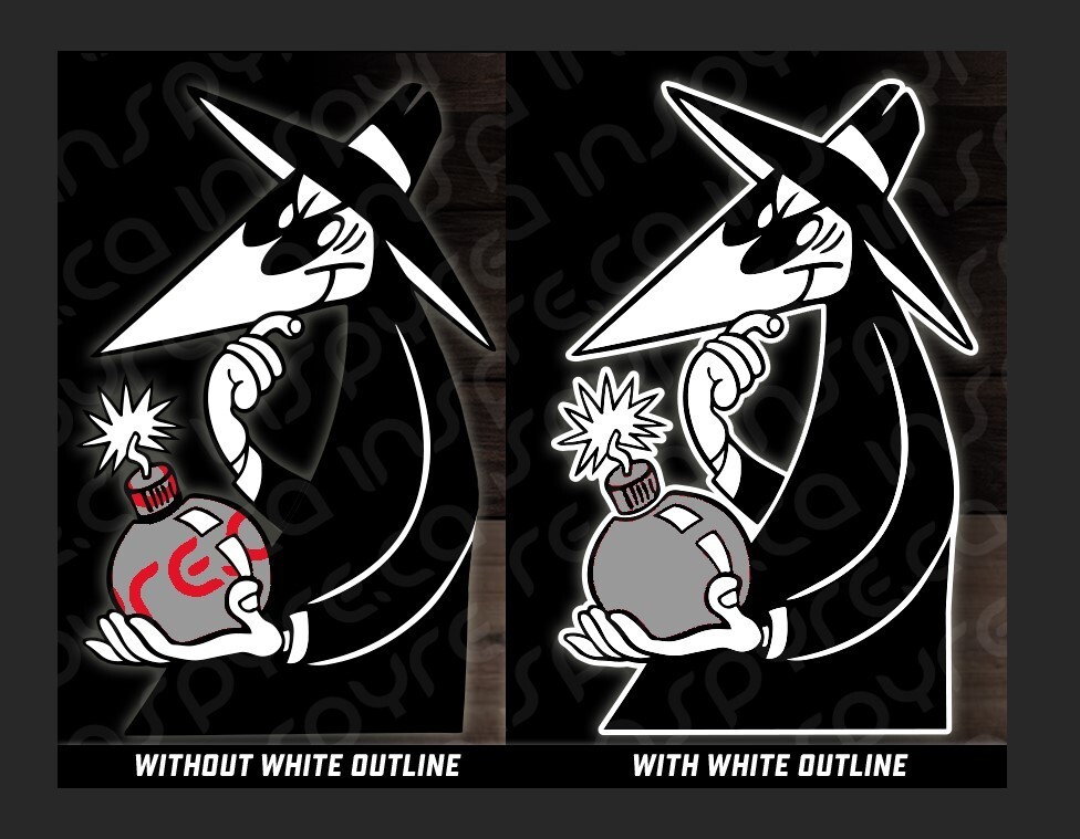 Spy vs Spy Decal / Sticker 8.0 Car Truck Helmet Window Laptop Welding Moto MX