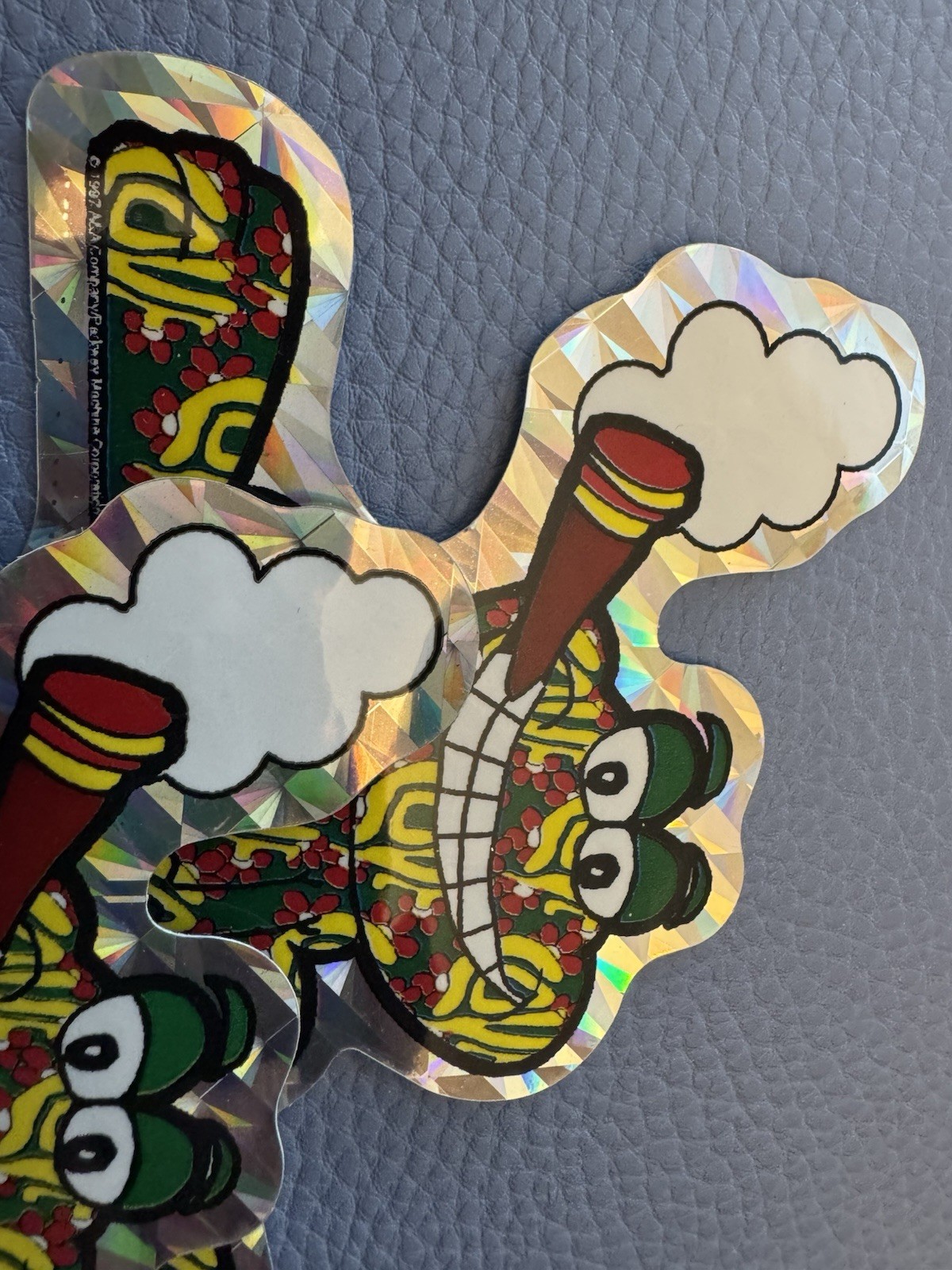 Lot 2 SMOKING FROG Prism Quality Sticker Decal Unique & Colorful Vending? LOVE