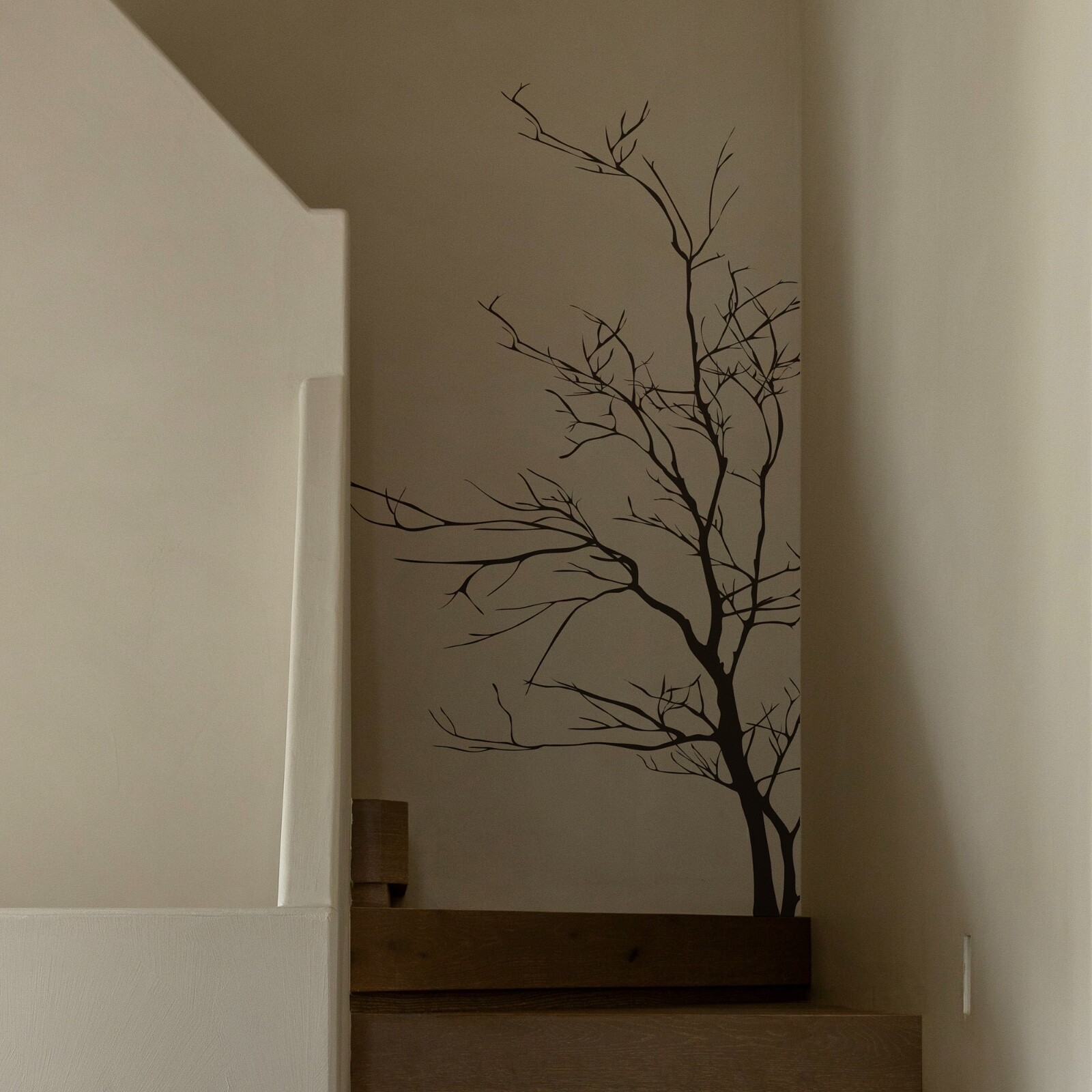 Large Bare Tree Vinyl Wall Decal Sticker. Bedroom, Bathroom Wall Art. #AC223