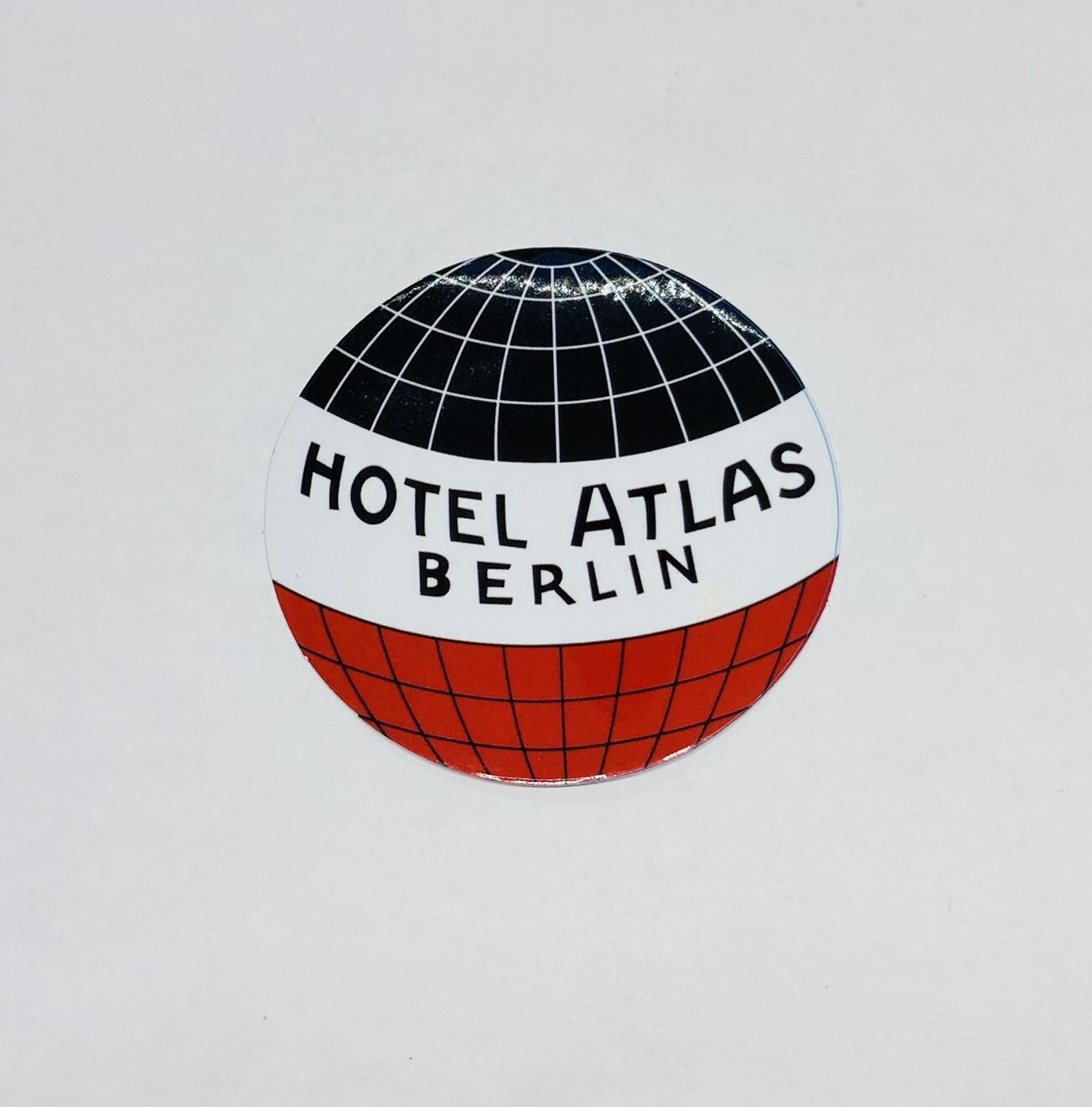Hotel Atlas Sticker Berlin Art Decal Vinyl Travel Souvenirs Tc6